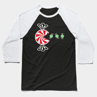 Peppermint Eating Candies Baseball T-Shirt